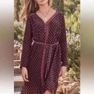 Sundance Boho Floral Dress Size Large